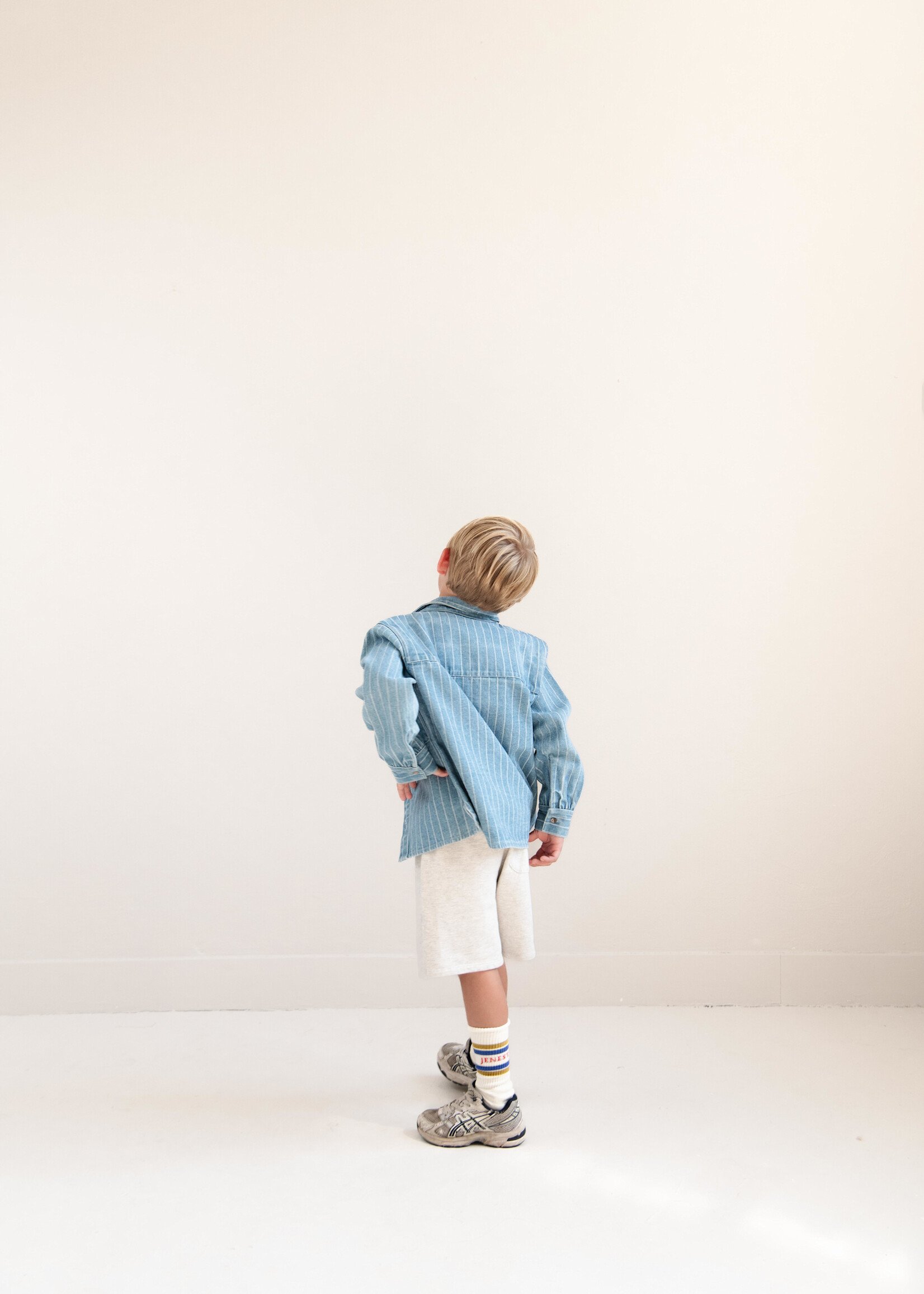 Jenest Xavi shorts Grey melange - Jenest