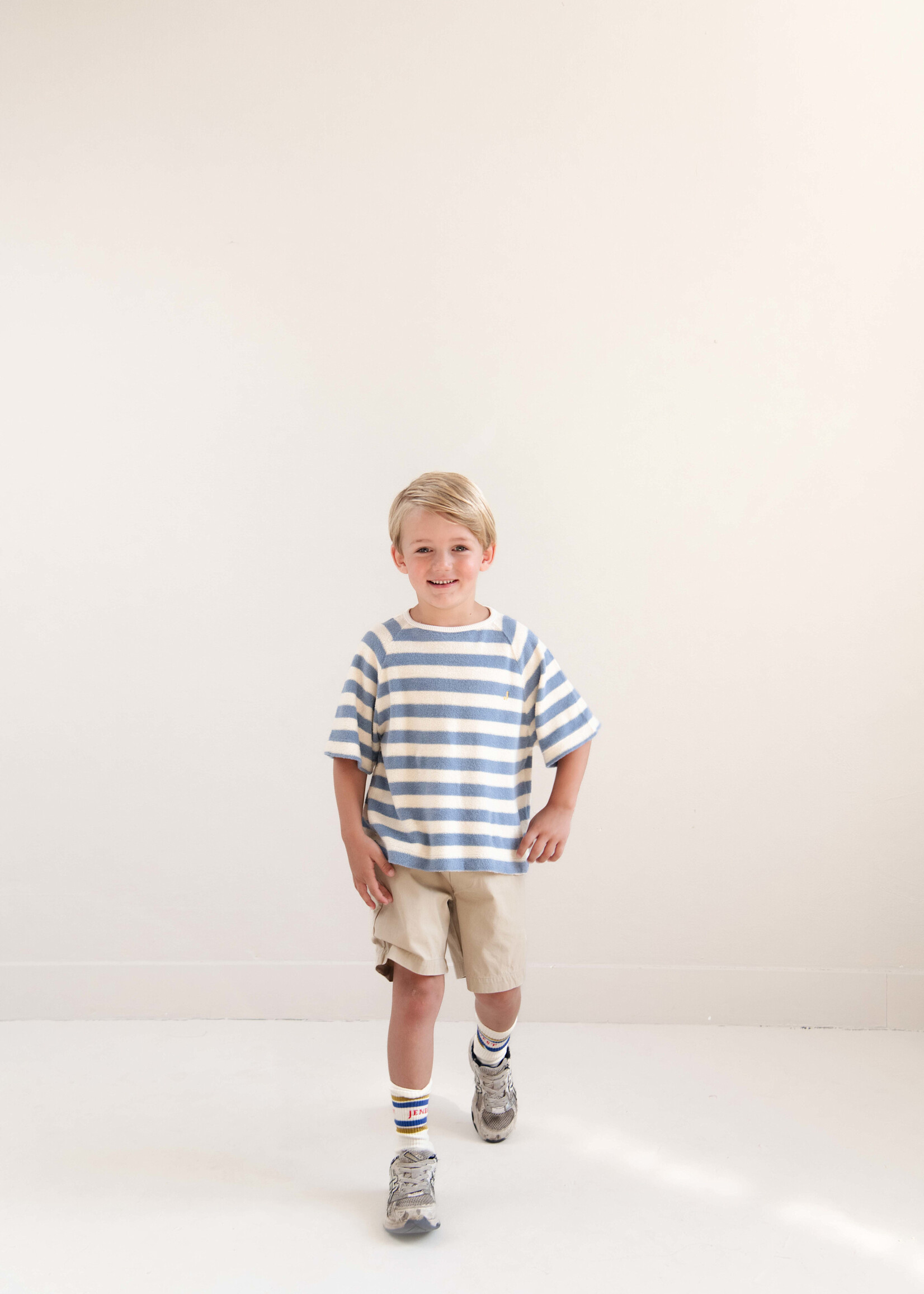 Jenest To tshirt Water Blue stripe - Jenest