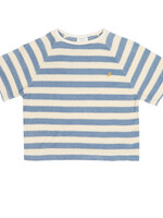 Jenest To tshirt Water Blue stripe maat 122/128 - Jenest