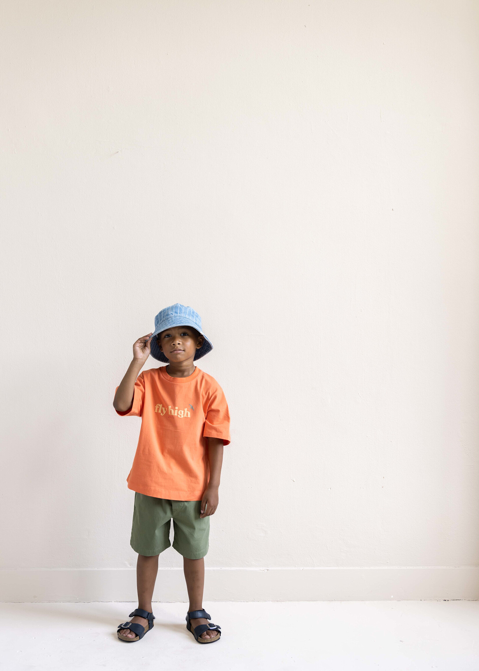 Jenest Mase tshirt Coral orange - Jenest