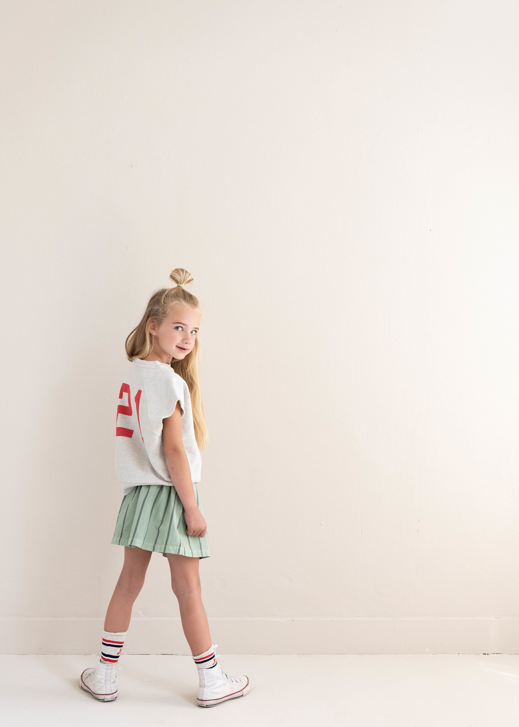 Jenest Joey sleeveless sweater Grey melange - Jenest