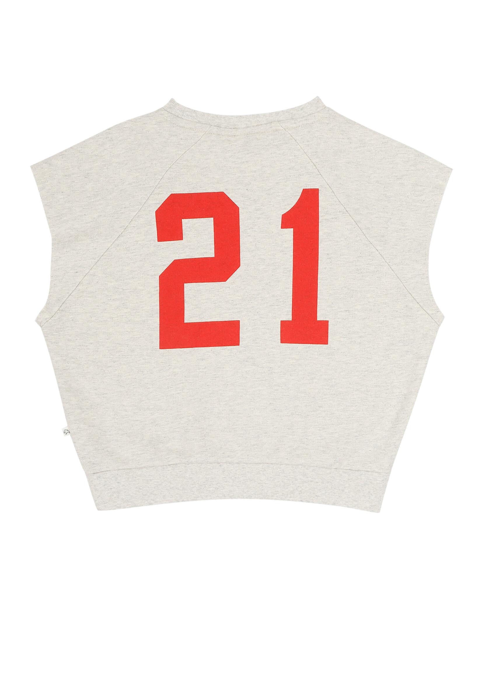 Jenest Joey sleeveless sweater Grey melange - Jenest