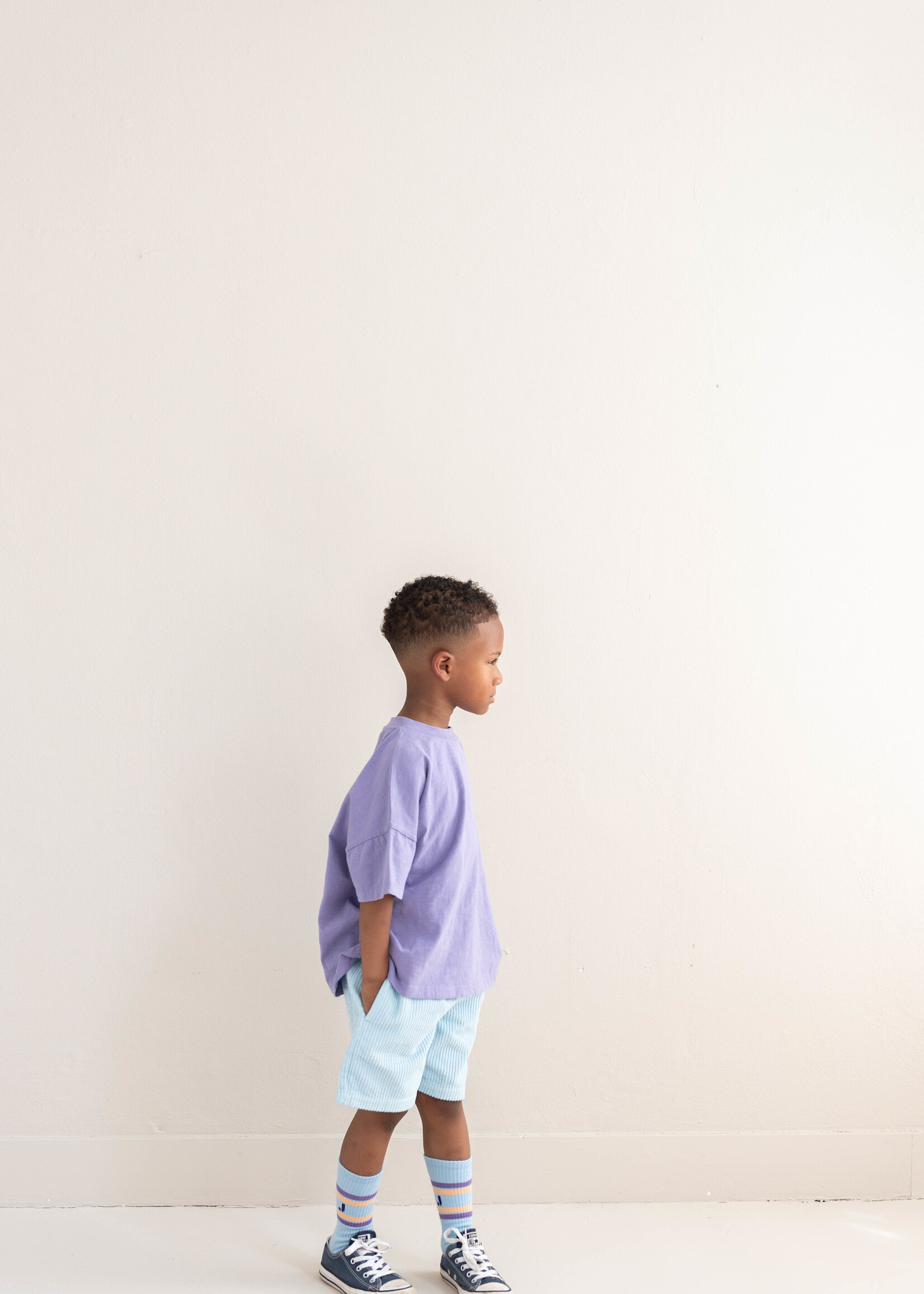 Jenest Ben oversized tshirt Lavender purple - Jenest