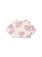 Play Up Printed embellished jersey sweater Monstera - Play up