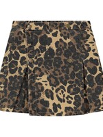 Call me Franky CMF Leopard denim skort 10-12 jaar  -Call me Frankie