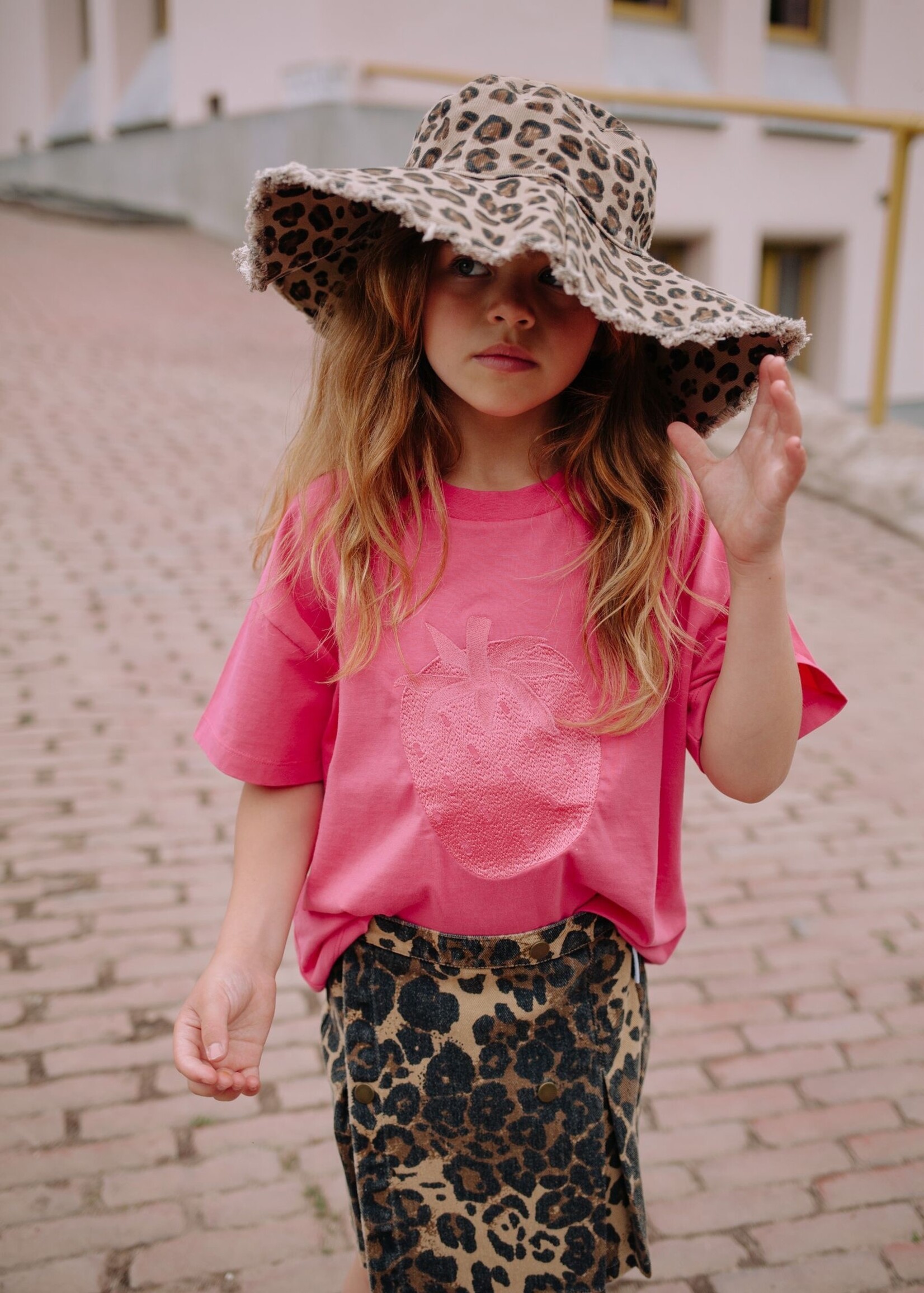 Call me Franky CMF Leopard denim skort -Call me Frankie