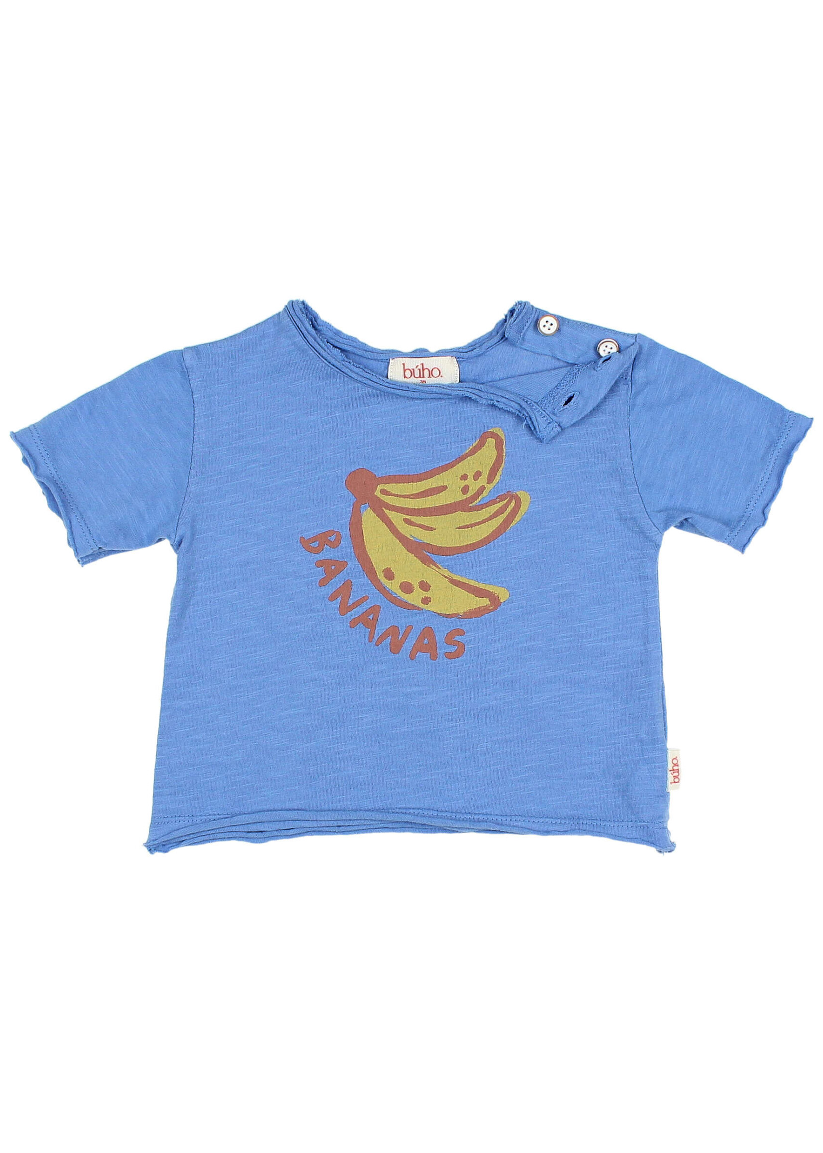 Buho Barcelona BB Banana tshirt Ocean blue- Buho