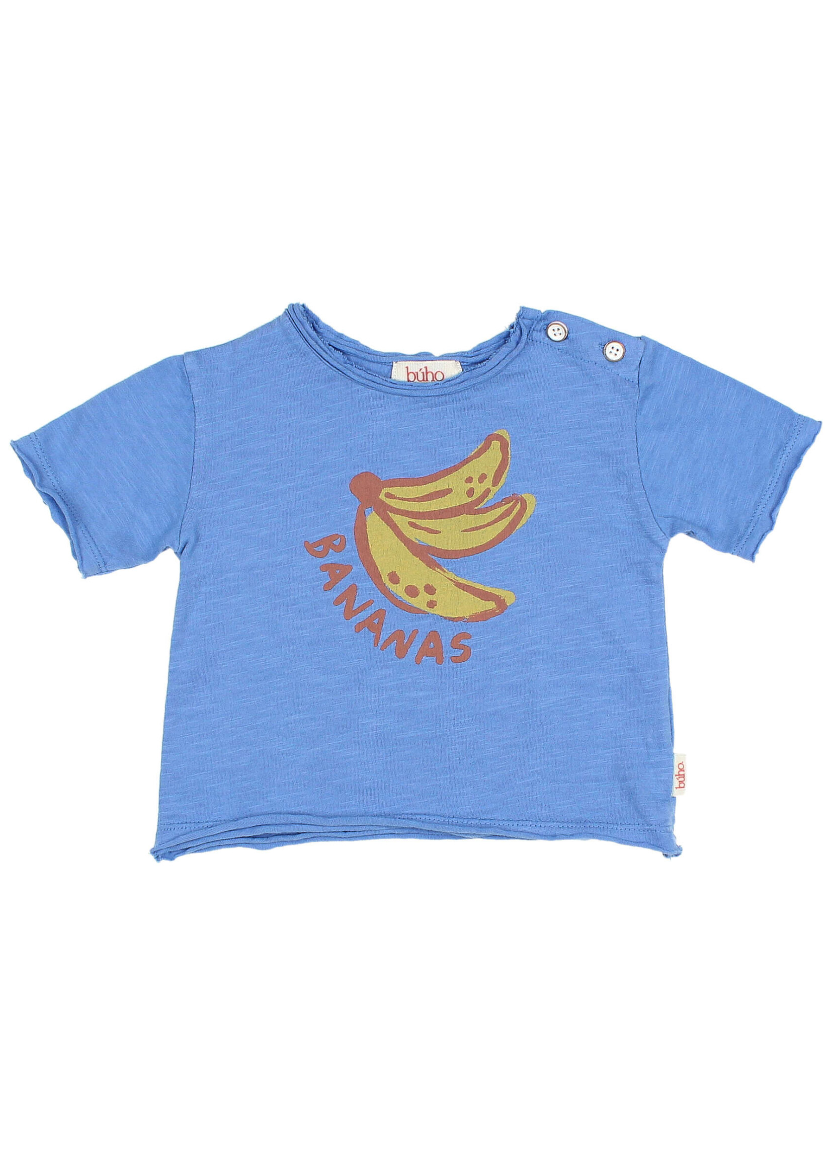Buho Barcelona BB Banana tshirt Ocean blue- Buho