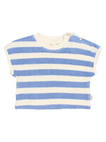 Buho Barcelona BB Terry stripes tshirt Bluette - Buho