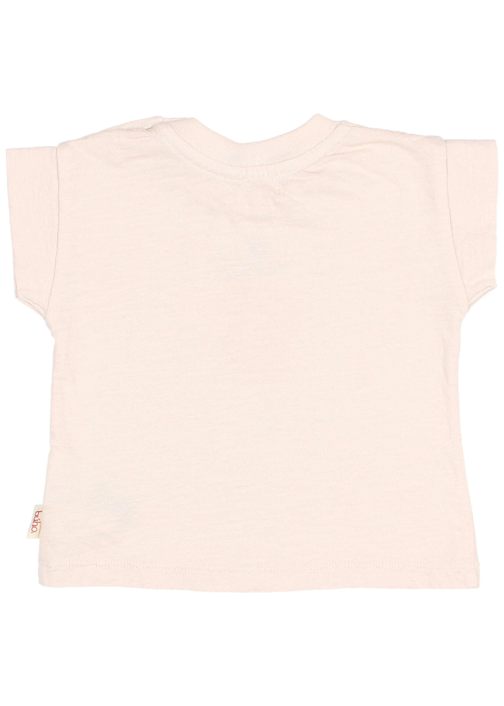 Buho Barcelona BB Fresa tshirt creme pink - Buho