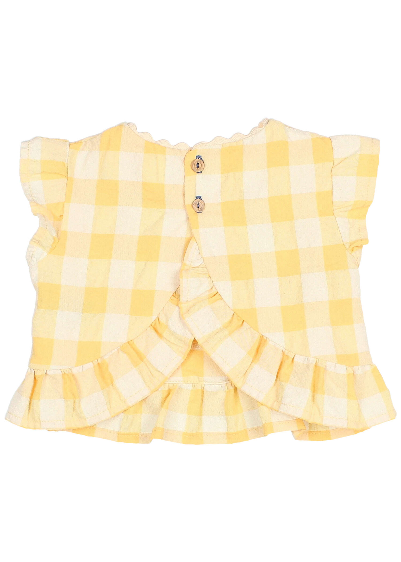 Buho Barcelona BB gingham top Sun - Buho