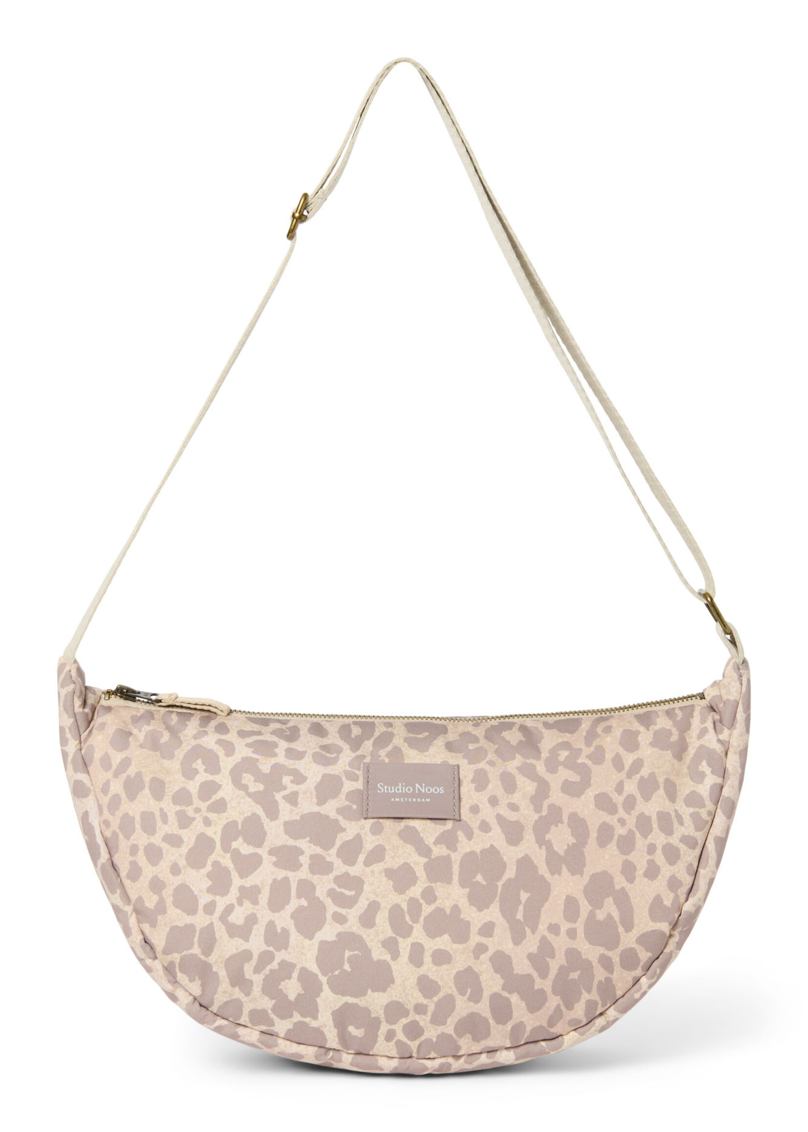 Studio Noos Puffy adult fanny pack Beige leopard - Studio Noos