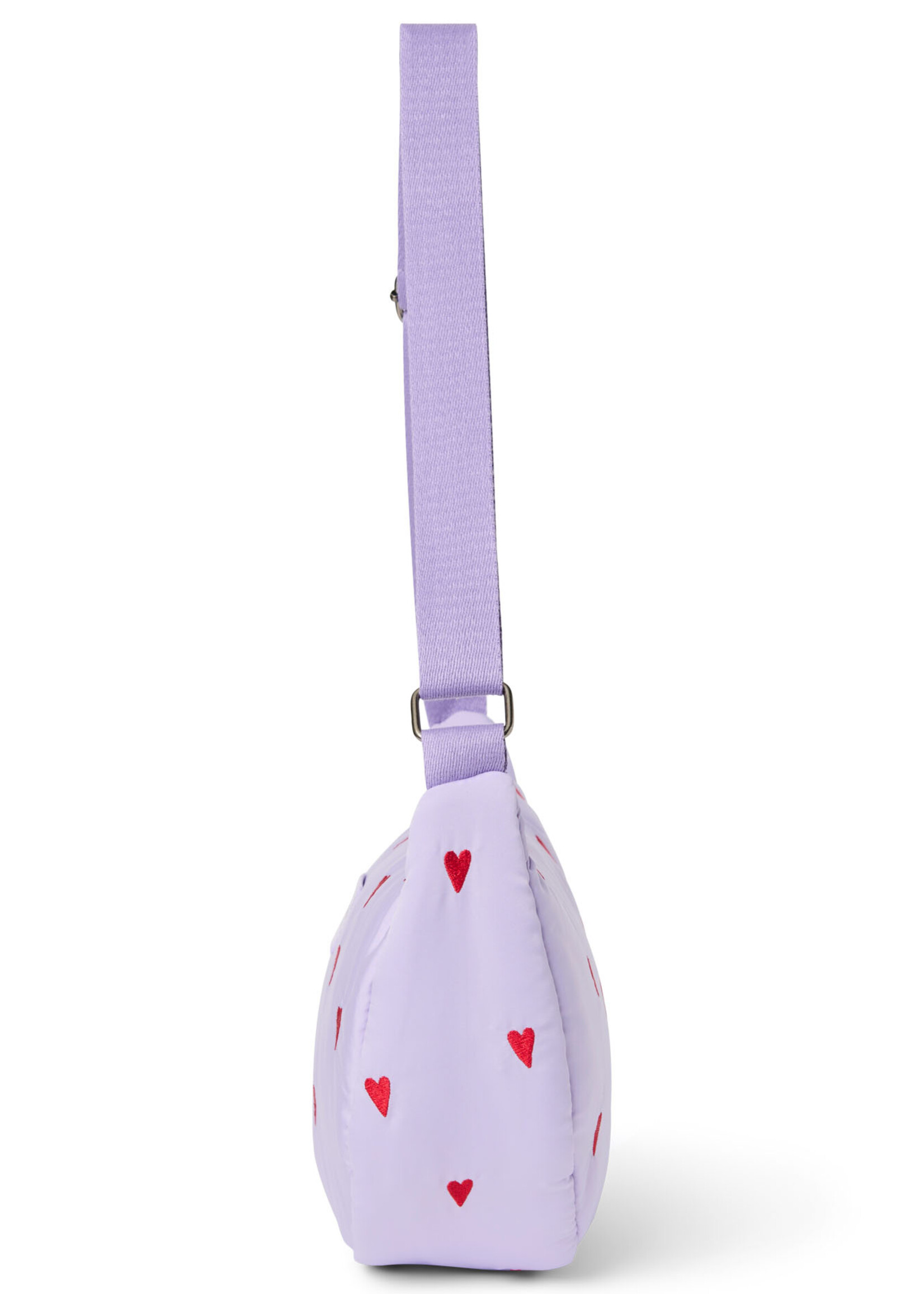 Studio Noos Puffy adult fanny pack Purple hearts - Studio Noos