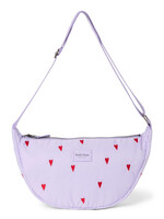 Studio Noos Puffy adult fanny pack Purple hearts - Studio Noos