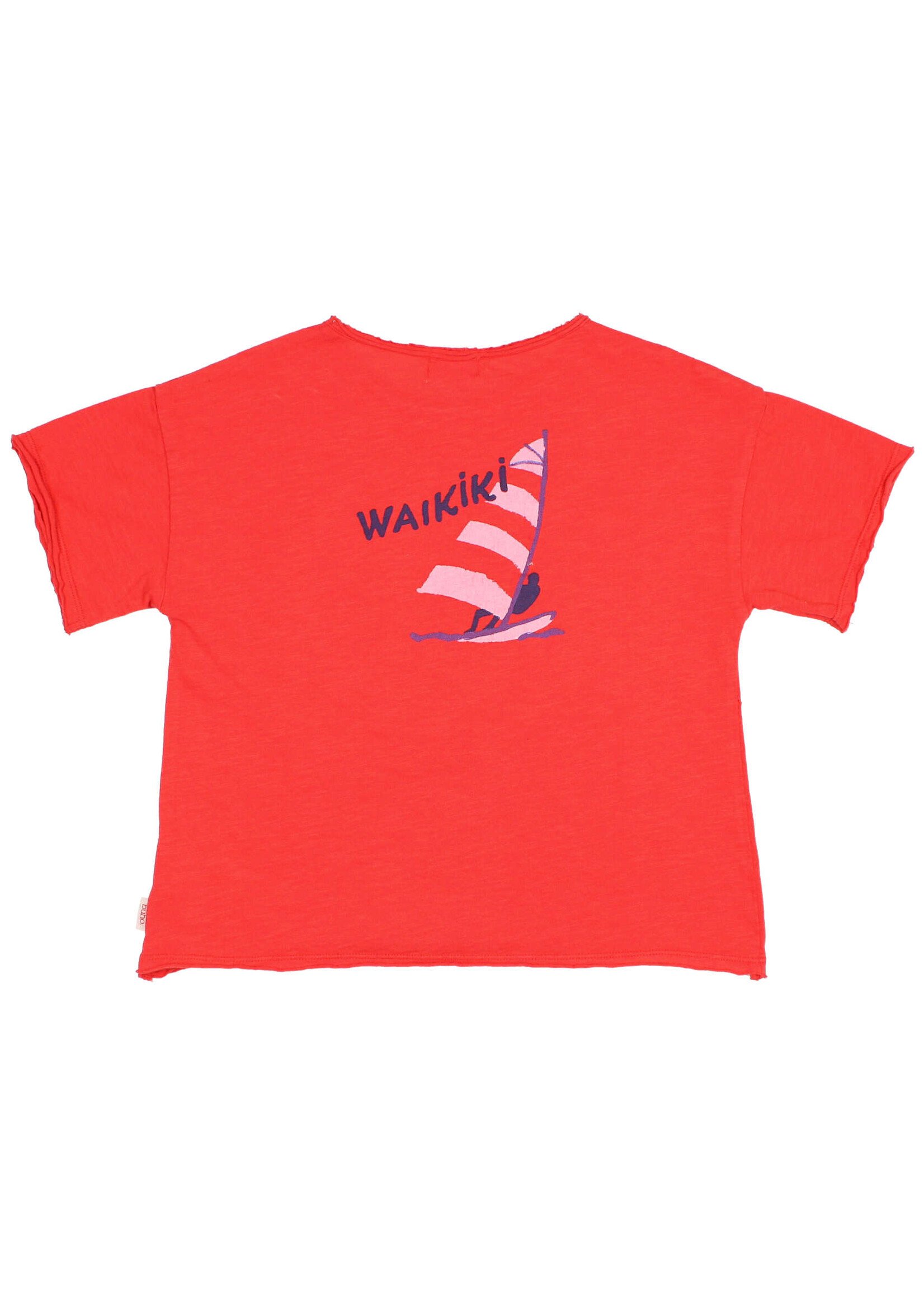 Buho Barcelona Waikiki tshirt Coral - Buho