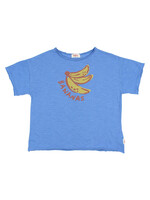 Buho Barcelona Banana tshirt Ocean blue - Buho