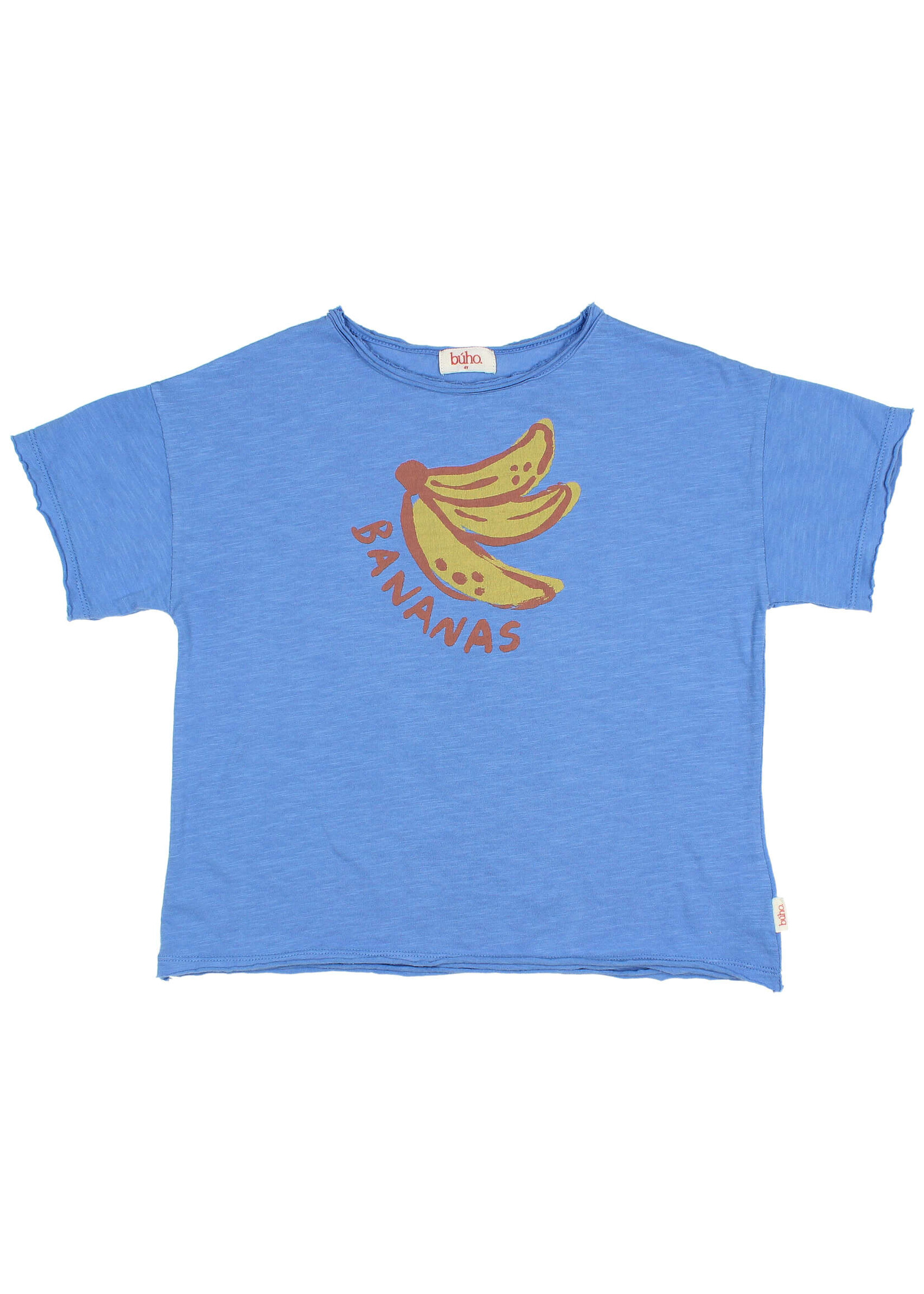 Buho Barcelona Banana tshirt Ocean blue - Buho