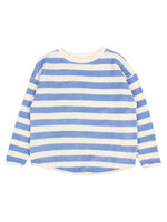 Buho Barcelona Terry stripes sweatshirt Bluette - Buho