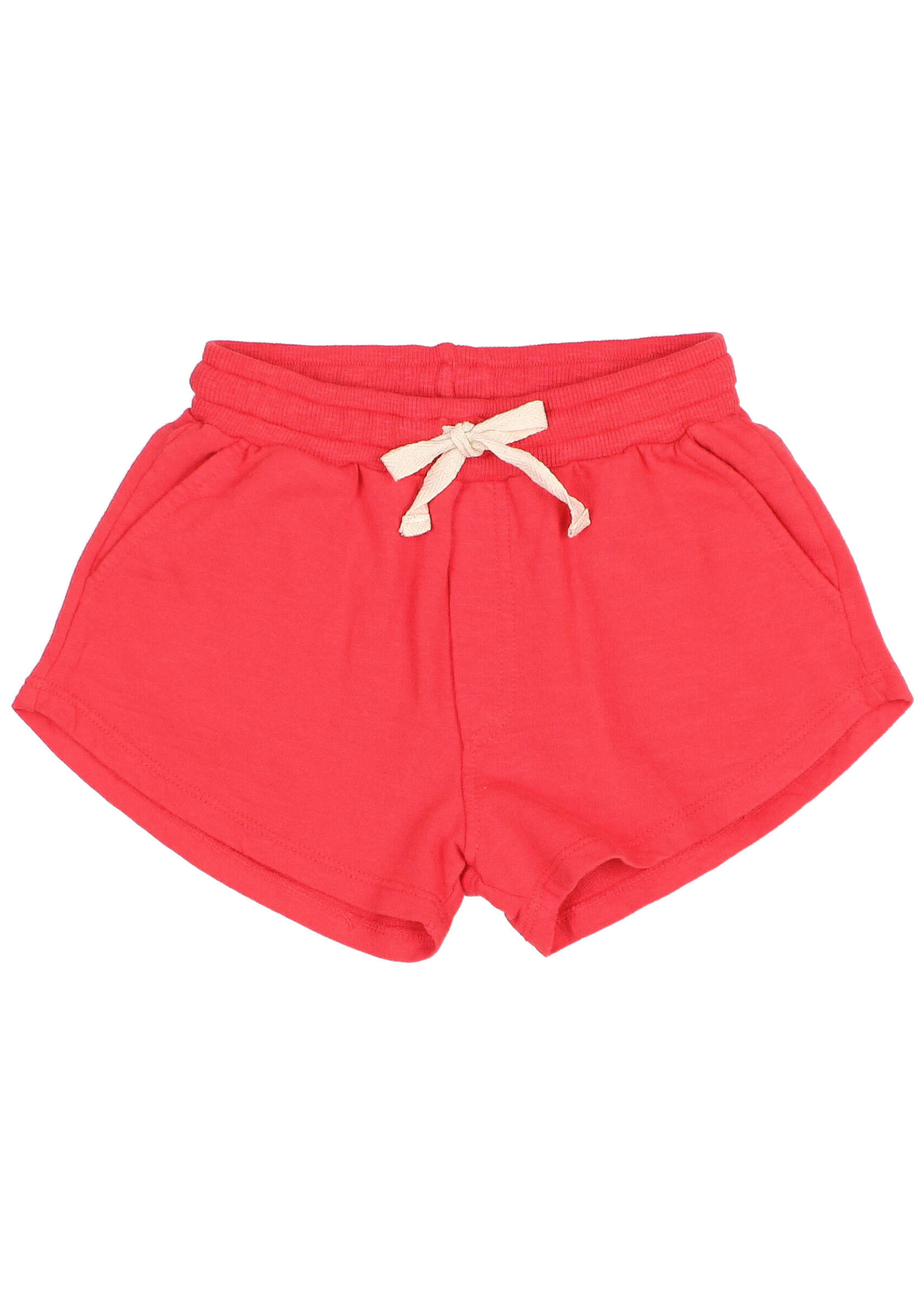 Buho Barcelona Cotton fleece shorts Coral - Buho