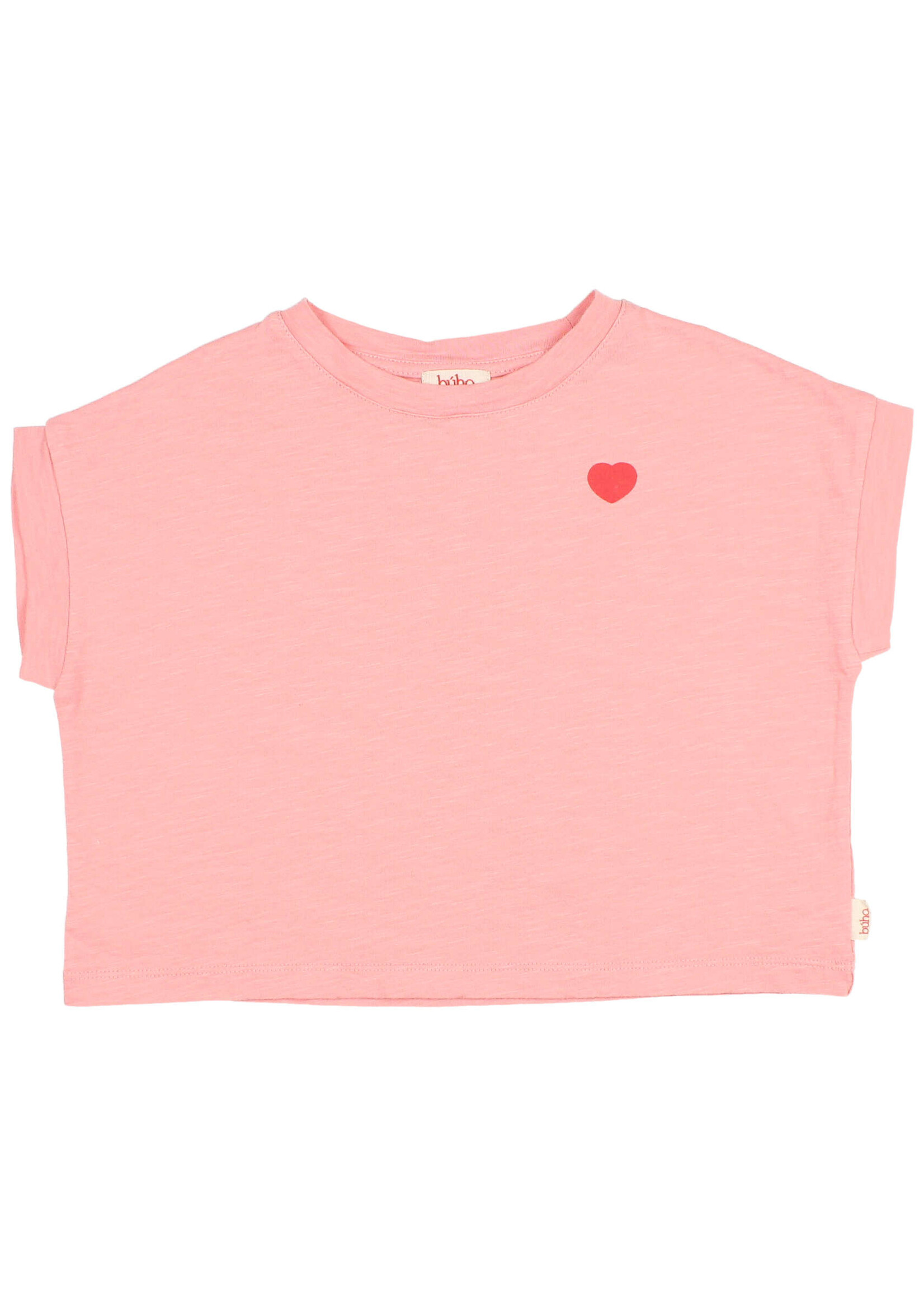 Buho Barcelona Bisous tshirt Sugar pink - Buho