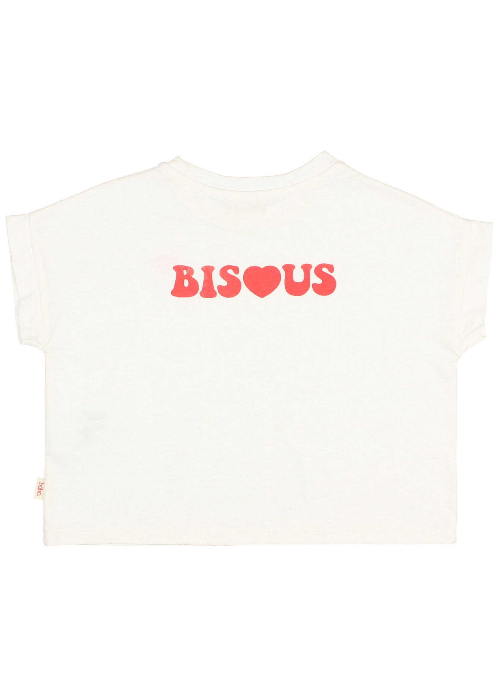 Buho Barcelona Bisous tshirt White - Buho