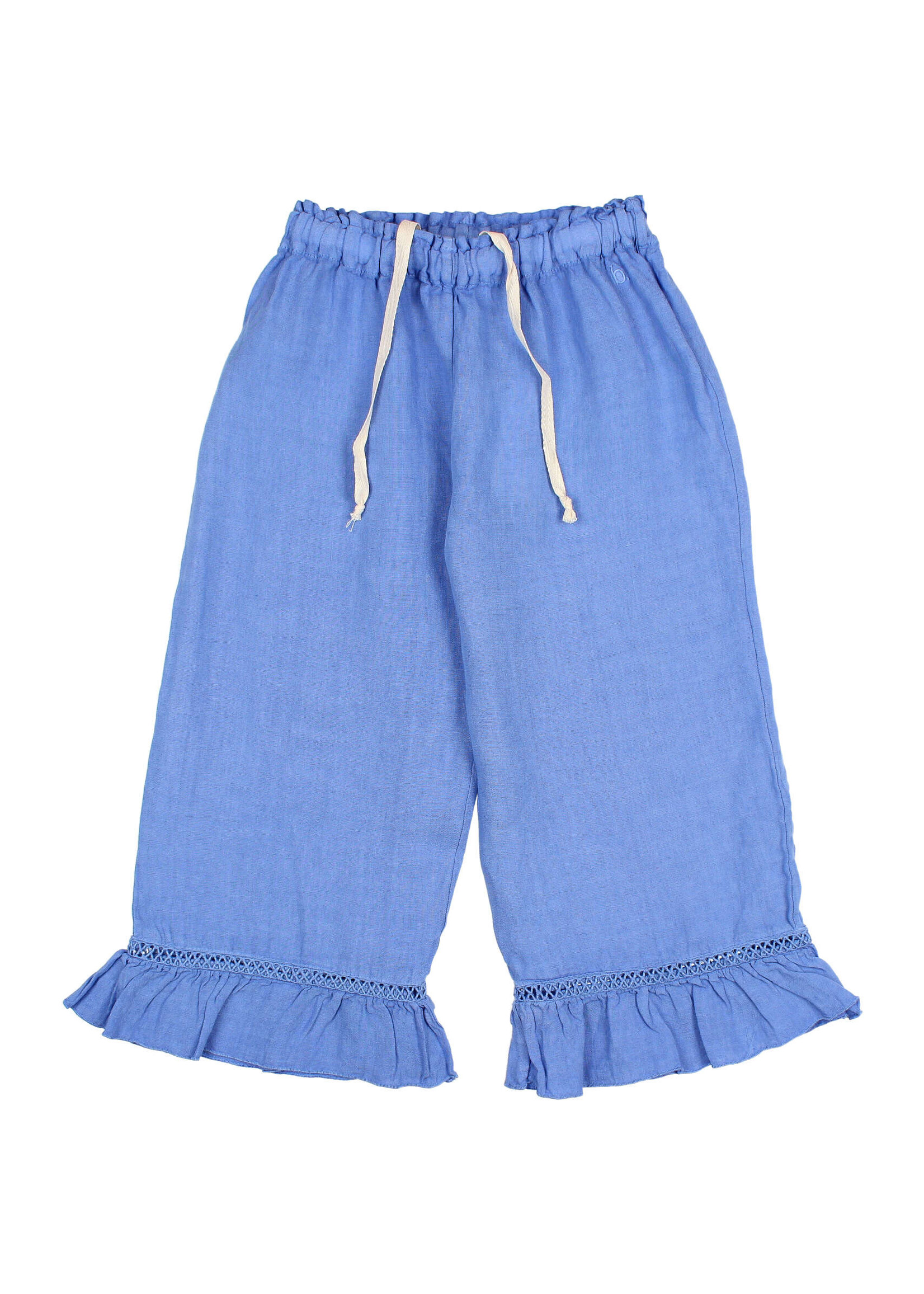 Buho Barcelona Linen Girly pants Ocean blue - Buho