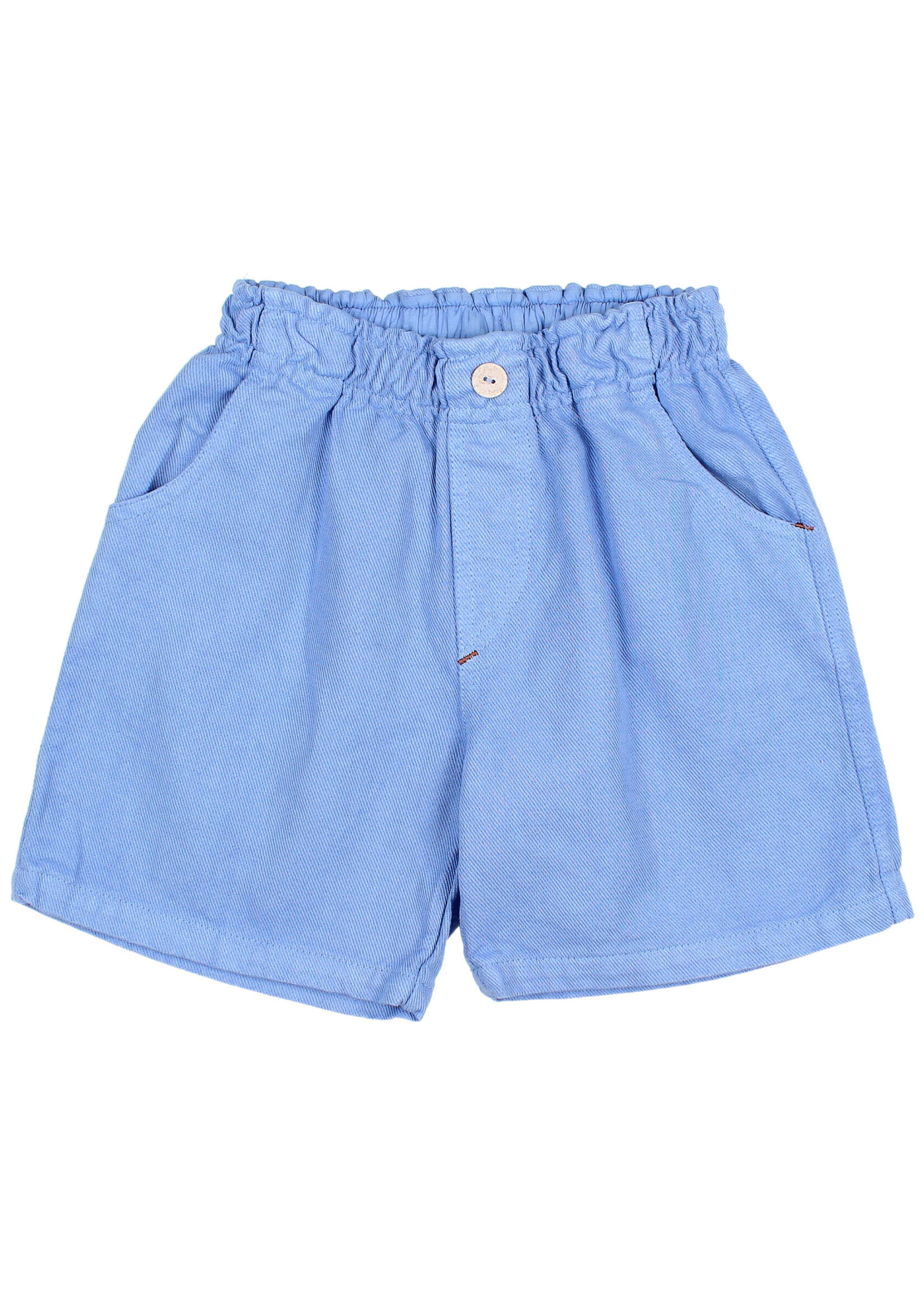 Buho Barcelona Drill bermuda Ocean blue - Buho