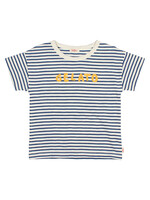 Buho Barcelona Stripes tshirt Navy maat 140 - Buho