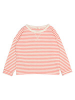 Buho Barcelona Sailor stripes tshirt Coral - Buho