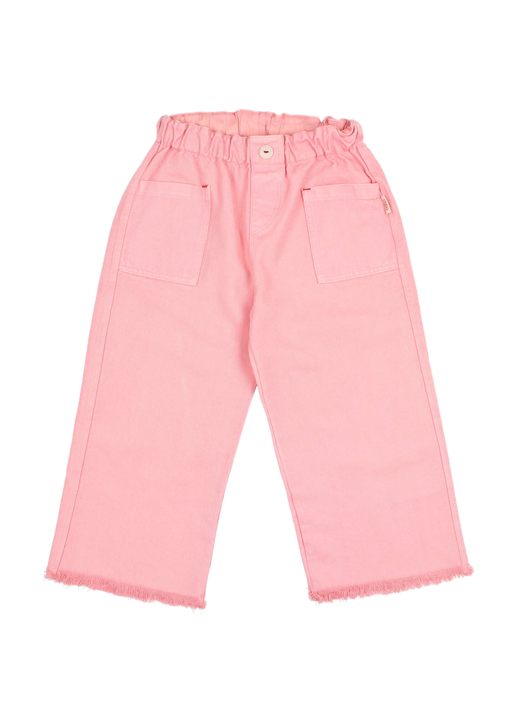 Buho Barcelona Drill girly pants Sugar pink - Buho