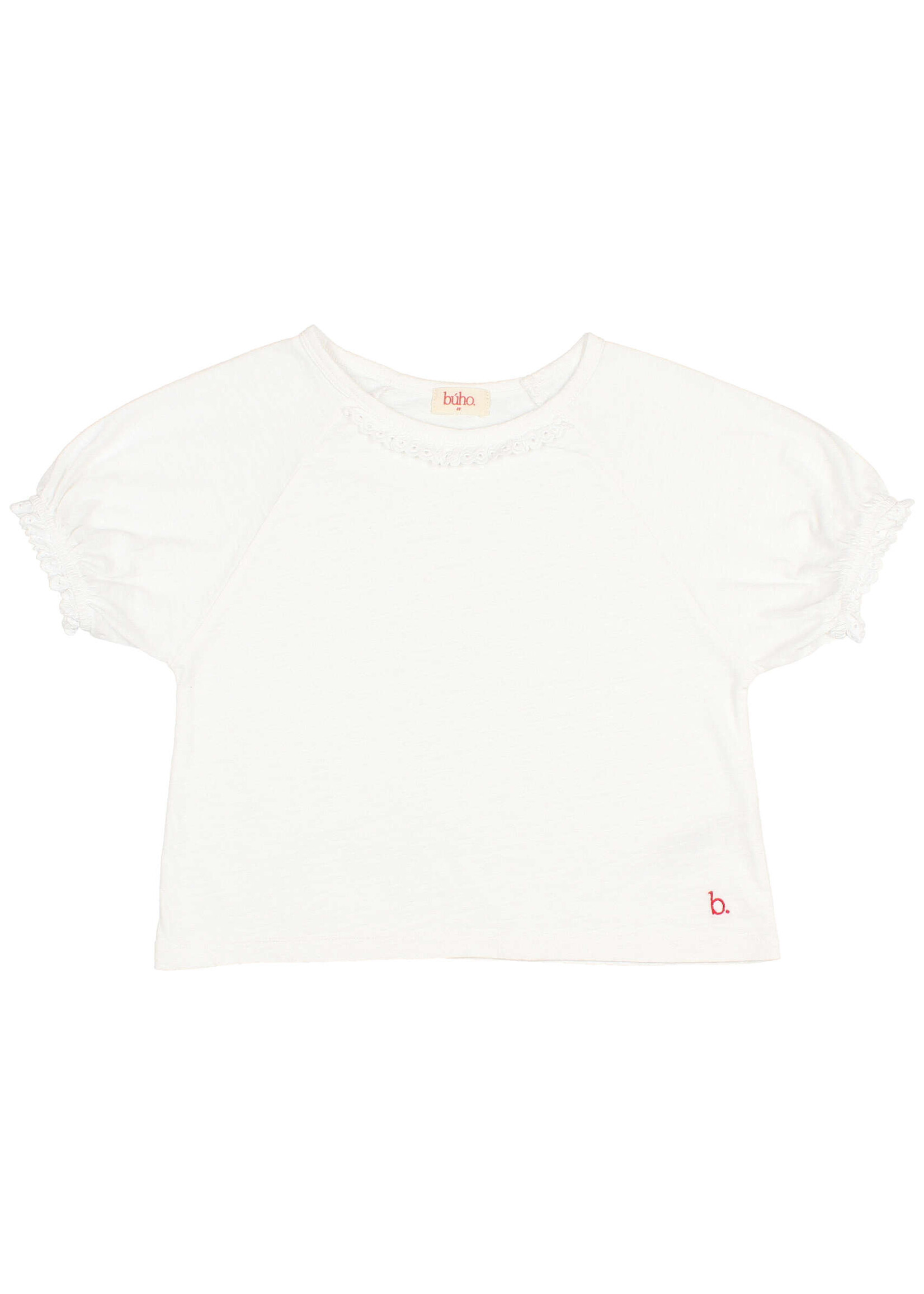 Buho Barcelona Lace tshirt white - Buho