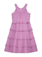 Daily Brat Dolly ruffle  dress lilalavender- Daily Brat