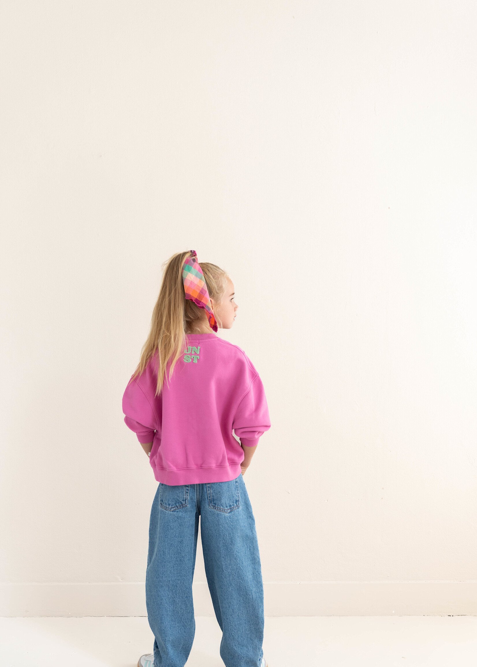 Jenest Tammy sweater Fuchsia pink - Jenest