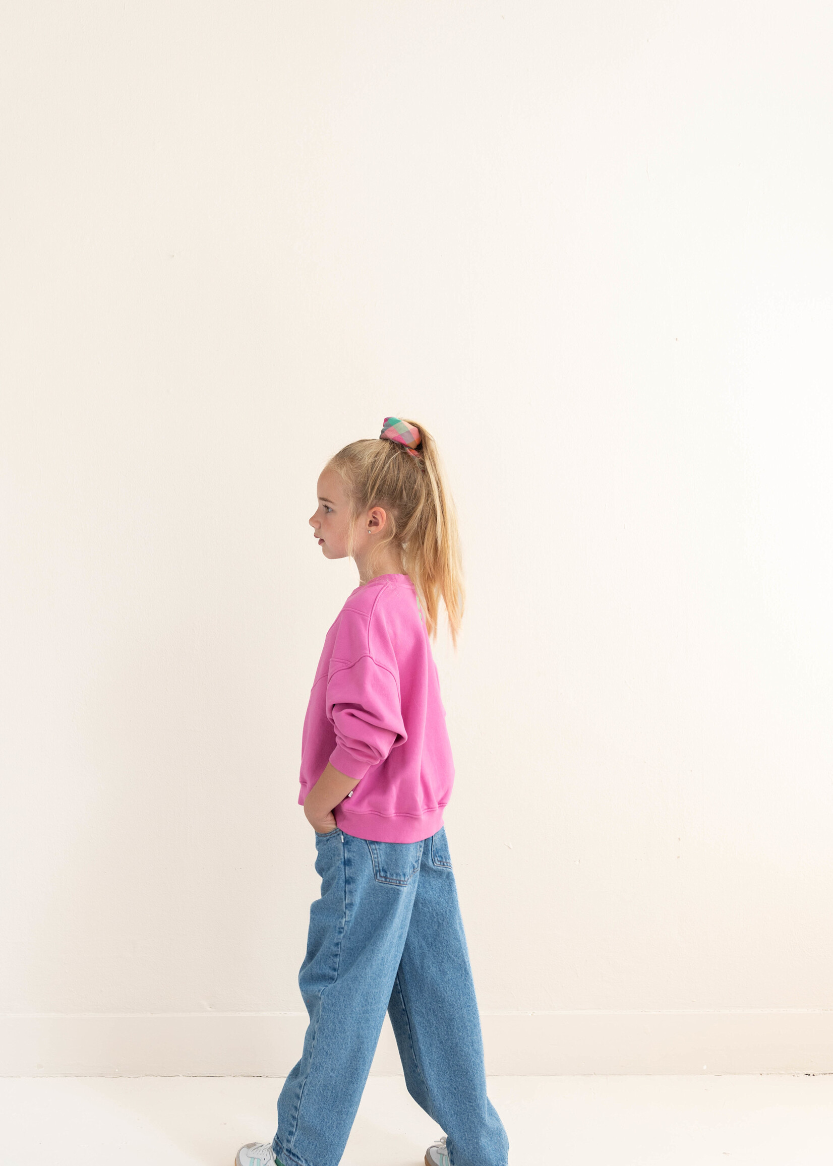 Jenest Tammy sweater Fuchsia pink - Jenest