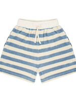 Jenest Robin shorts Water blue stripe - Jenest