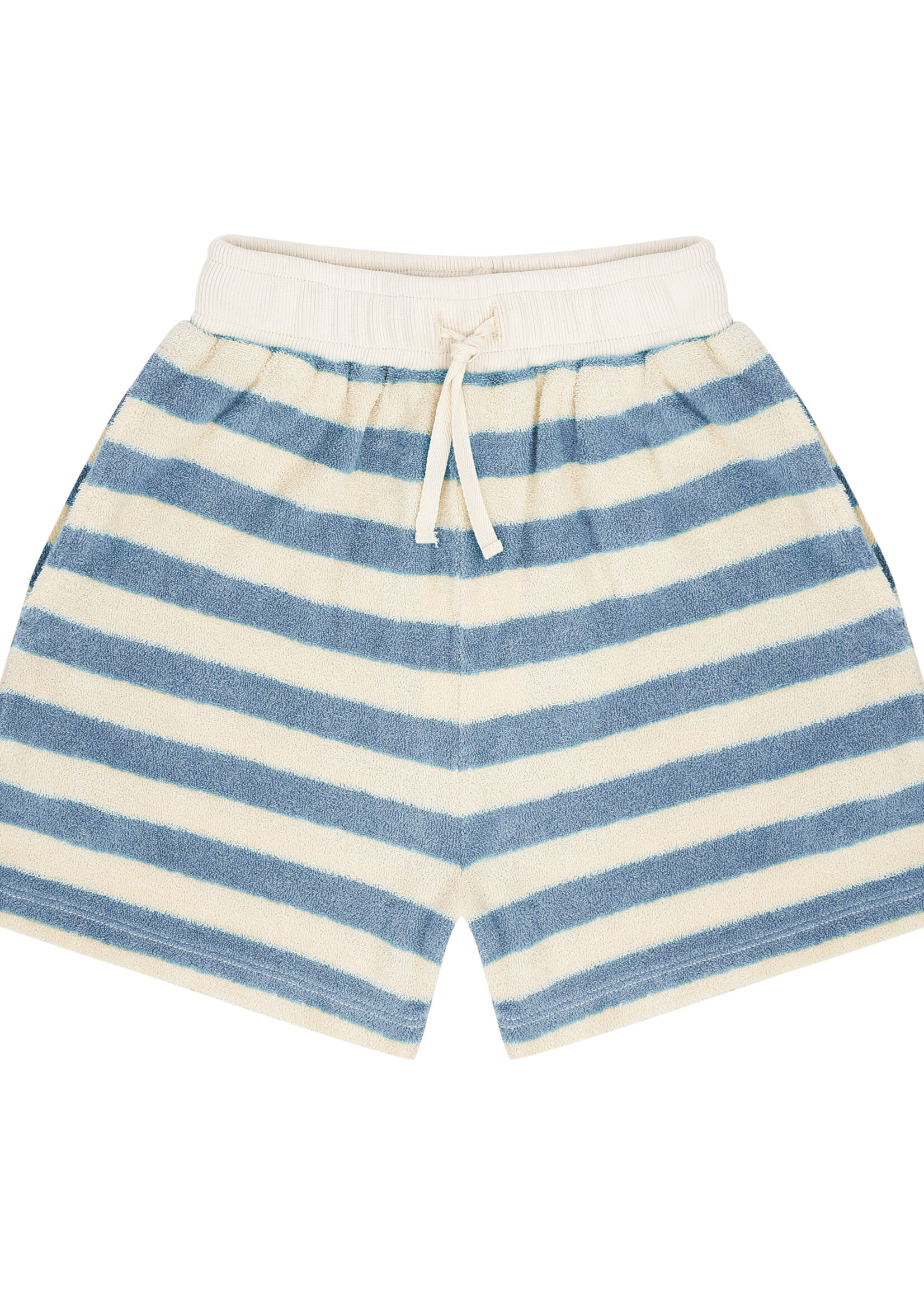 Jenest Robin shorts Water blue stripe - Jenest