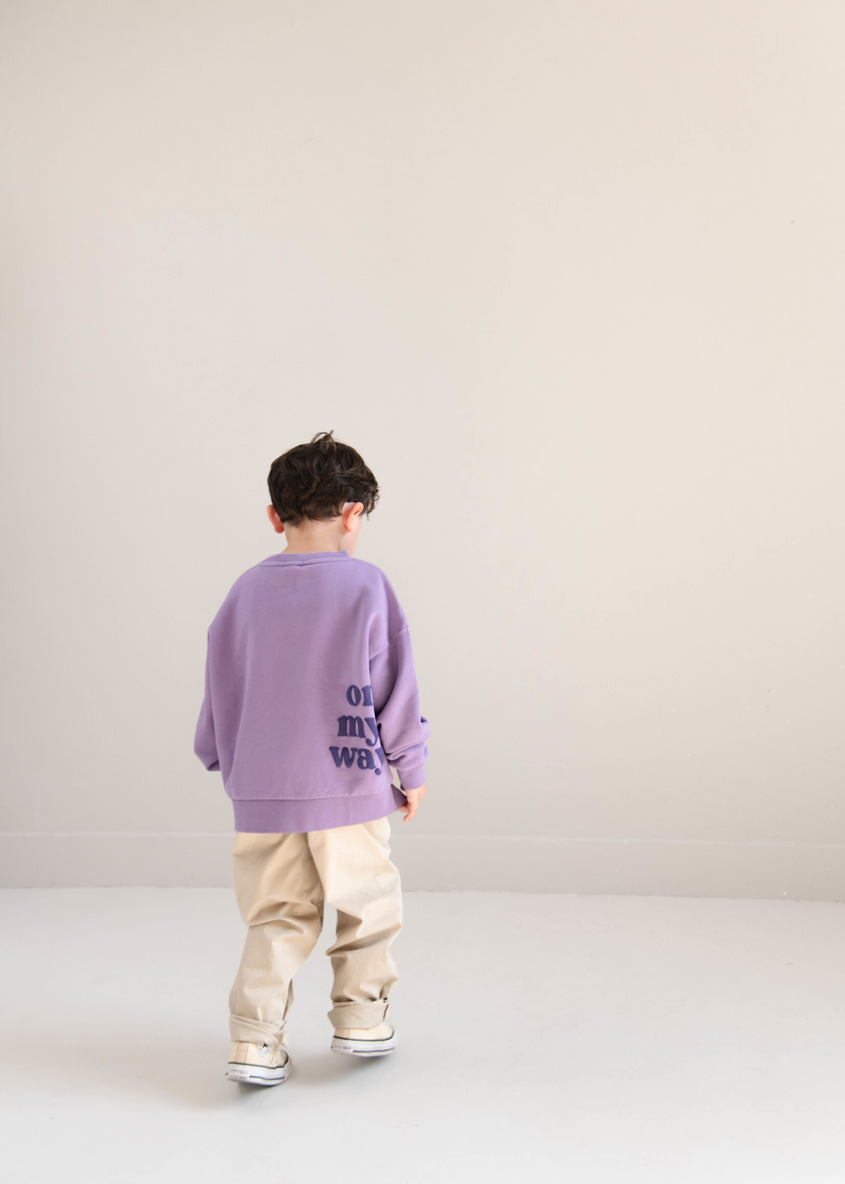 Jenest Bo sweater Lavender purple - Jenest