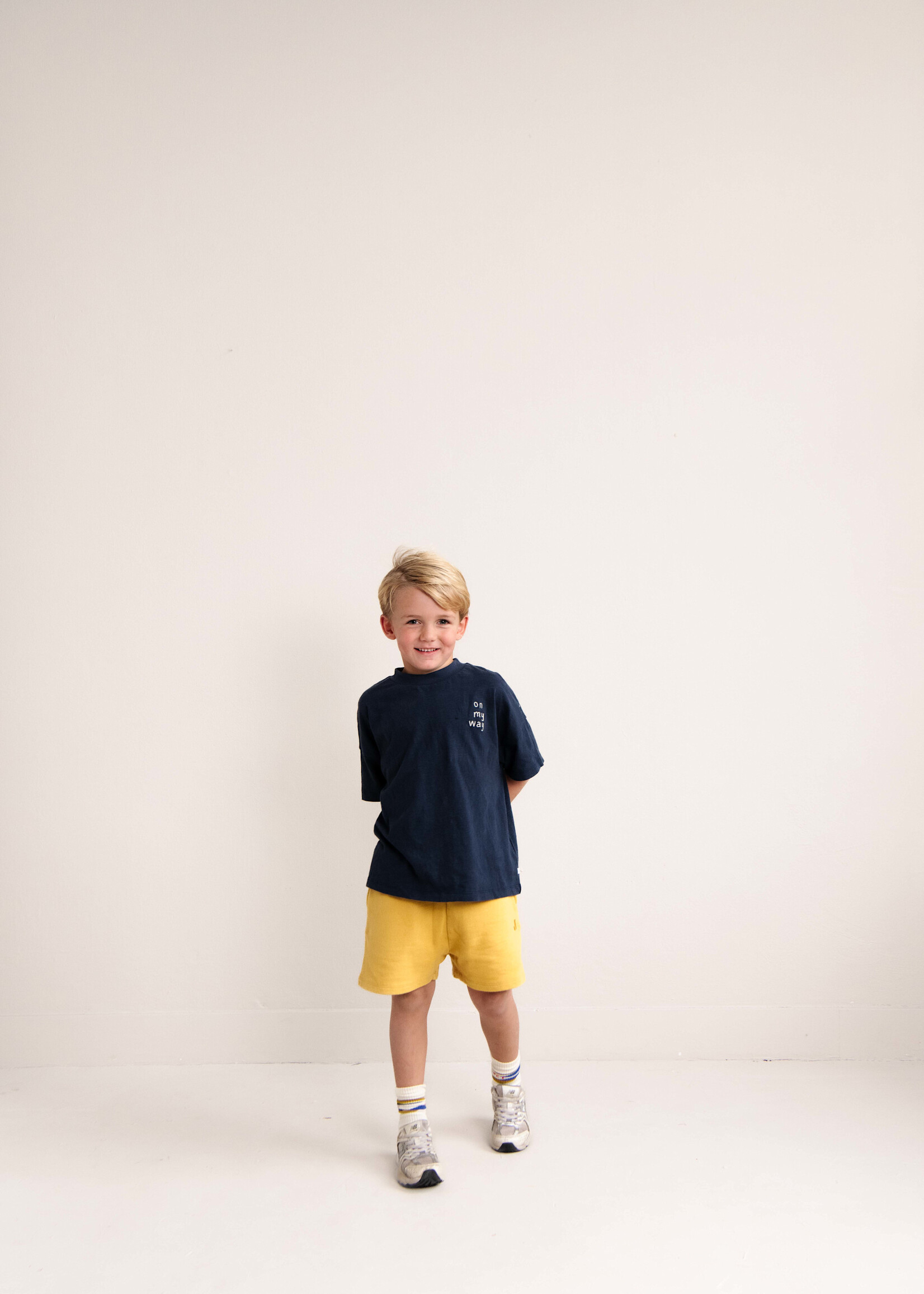 Jenest Ben oversized tshirt Navy blue - Jenest