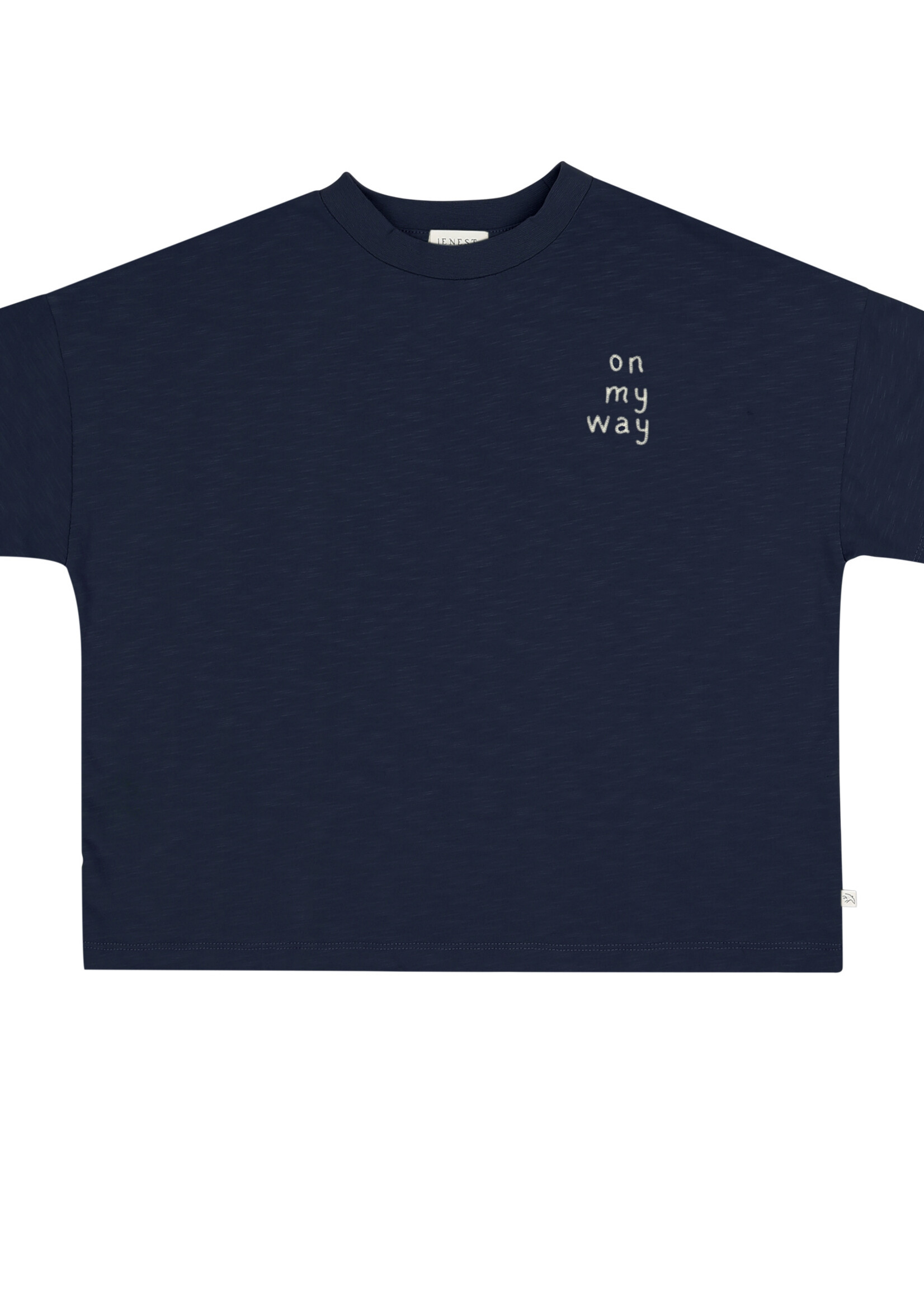 Jenest Ben oversized tshirt Navy blue - Jenest