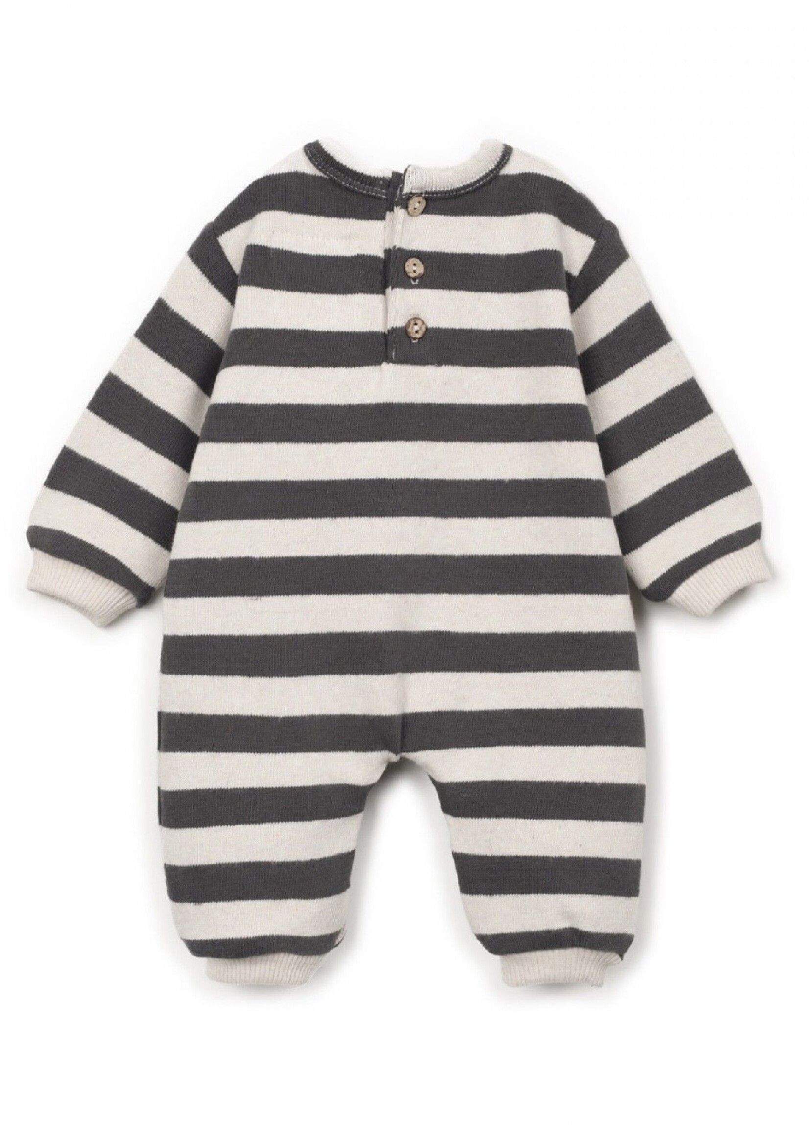 Play Up Striped flame jersey jumpsuit | Waste - Play Up