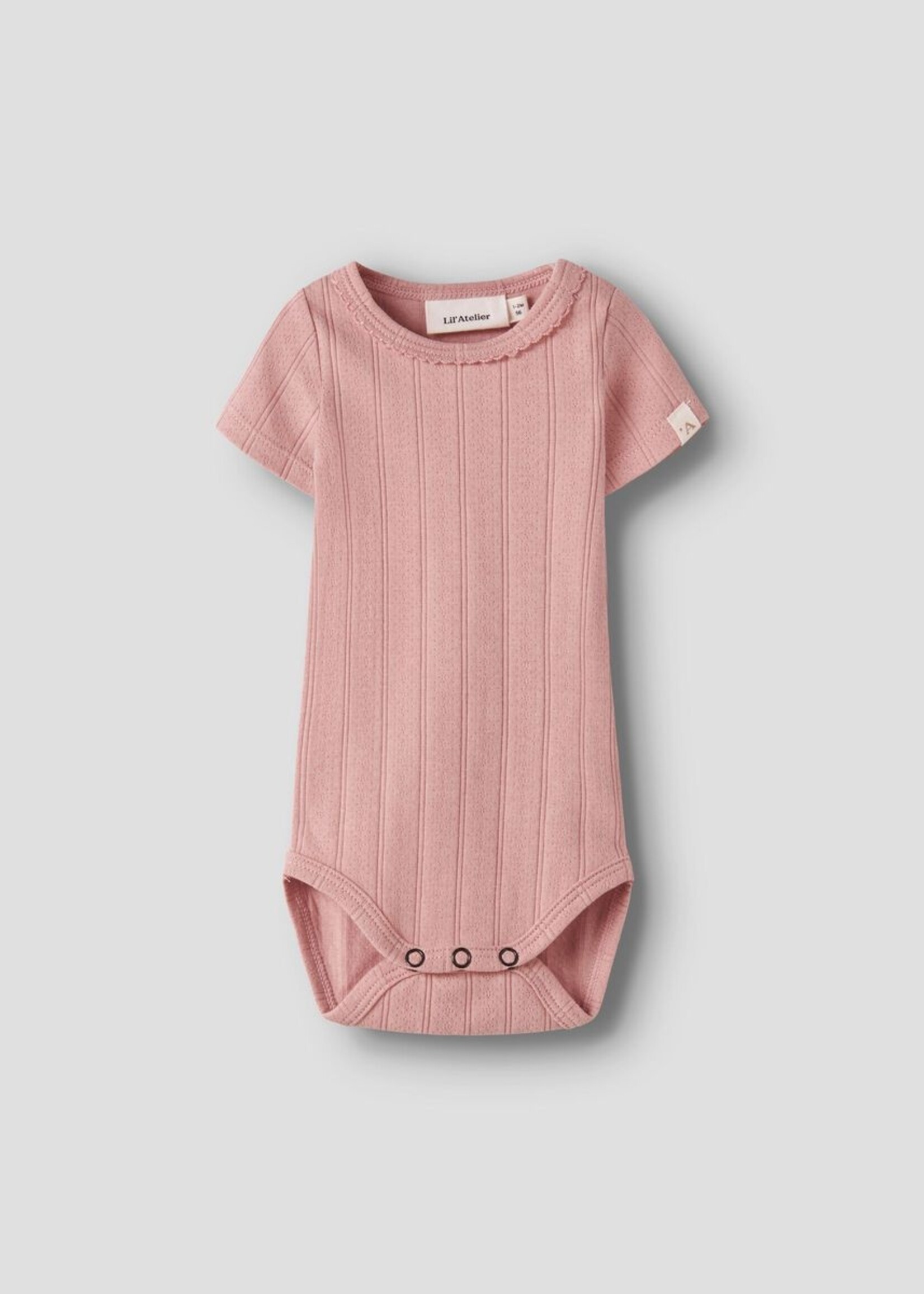 Lil Atelier Falina SS Slim body / misty rose - Lil Atelier