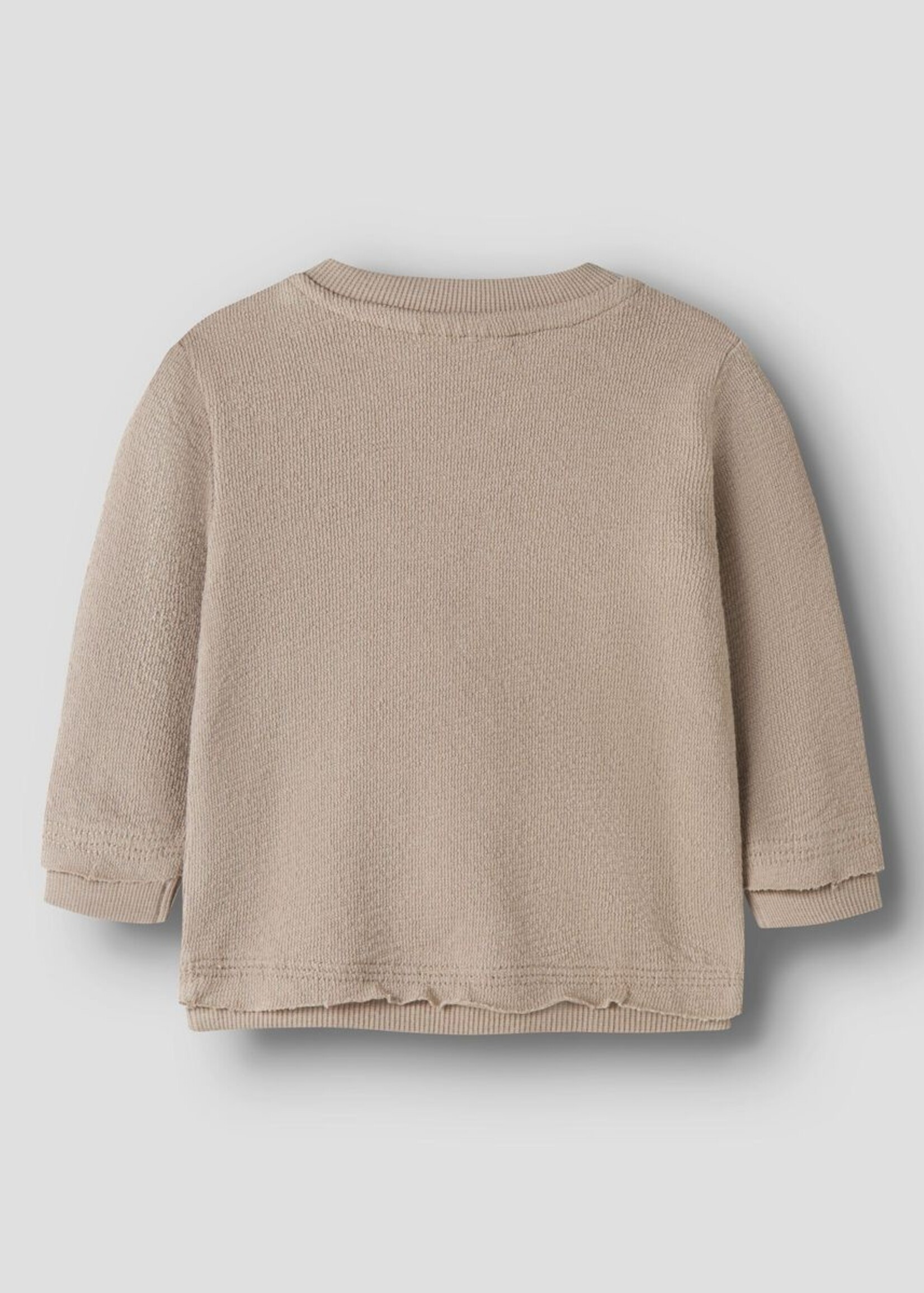 Lil Atelier Dias LS NR Sweat Oxford Tan - Lil’ Atelier