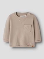 Lil Atelier Dias LS NR Sweat Oxford Tan - Lil’ Atelier