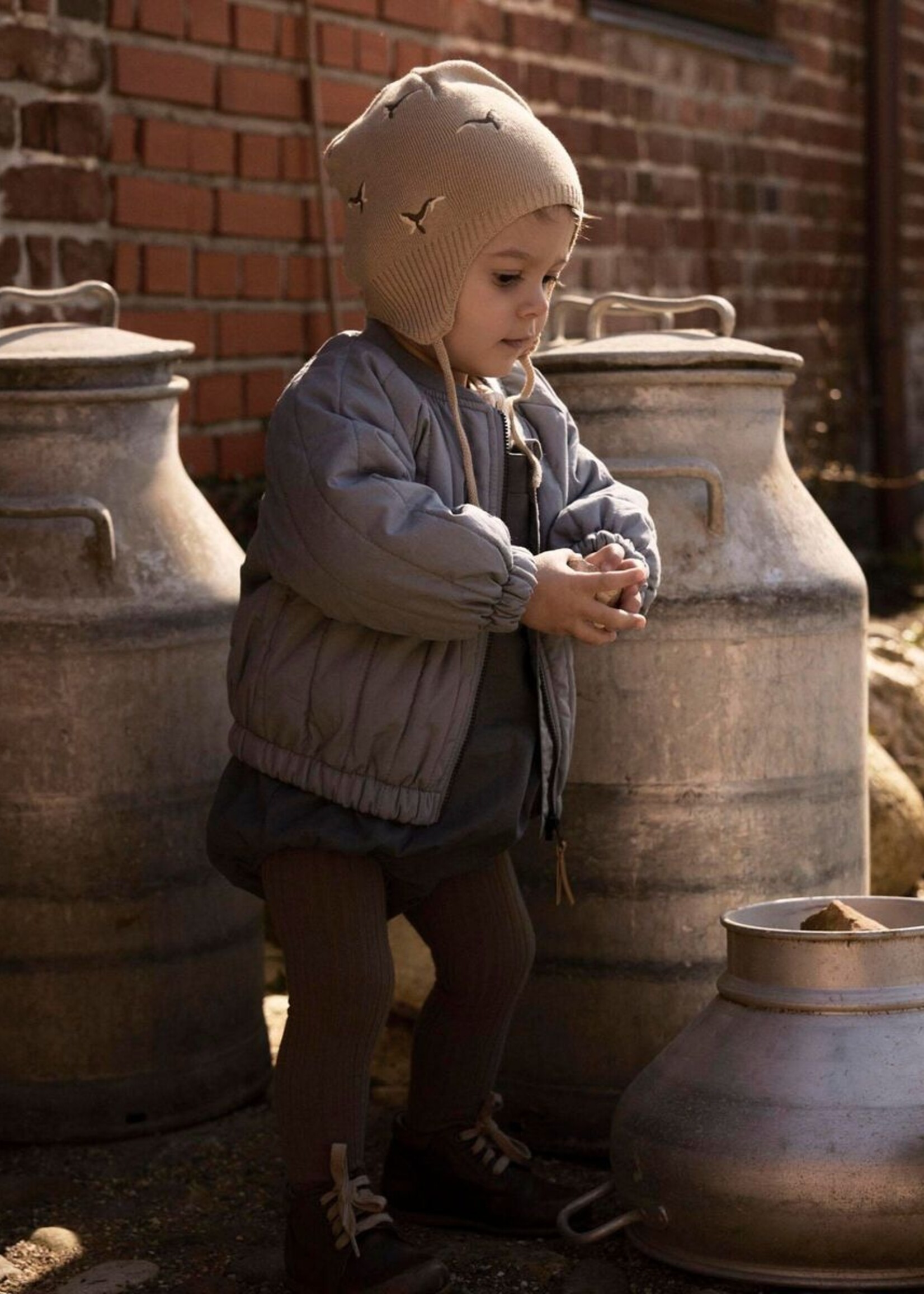 Lil Atelier Lio bomber jacket Tradewinds/whale - Lil atelier