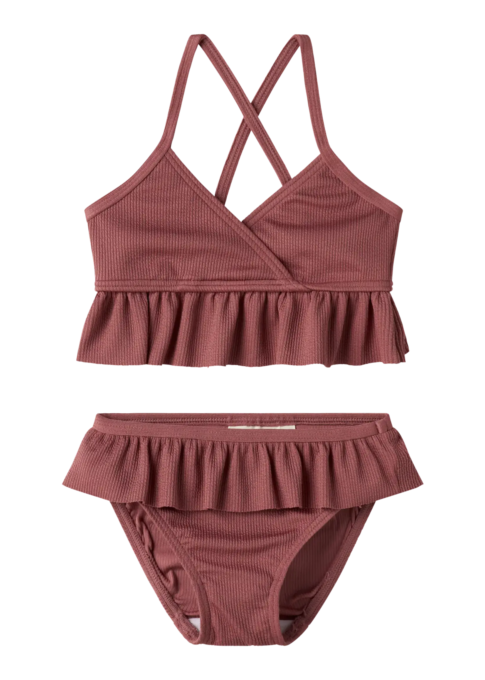 Lil Atelier Fola fia swim set | Withered rose - Lil Atelier