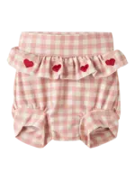 Lil Atelier Finley swim bloomers w shield | Misty rose. - Lil Atelier
