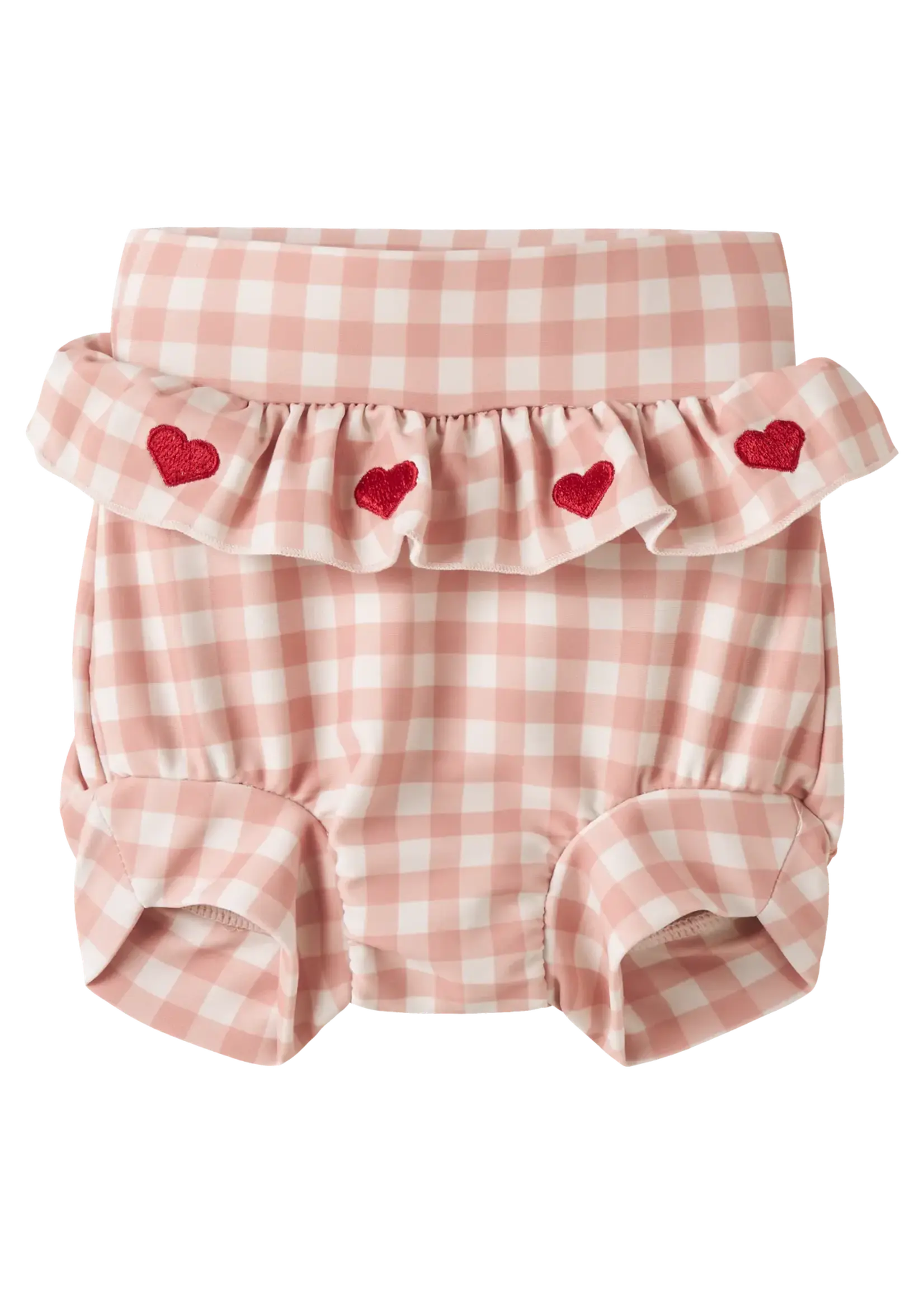 Lil Atelier Finley swim bloomers w shield | Misty rose. - Lil Atelier