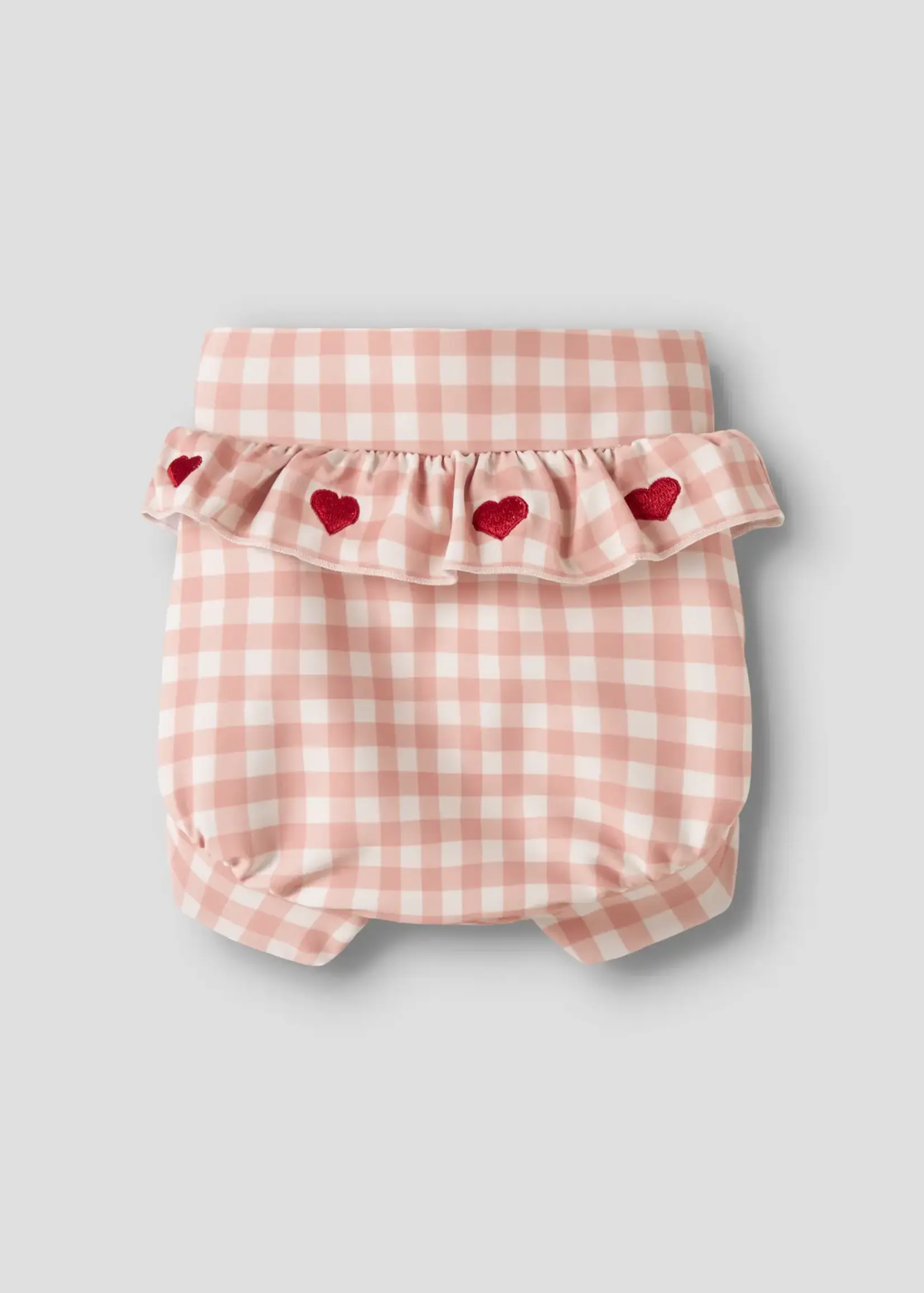 Lil Atelier Finley swim bloomers w shield | Misty rose. - Lil Atelier