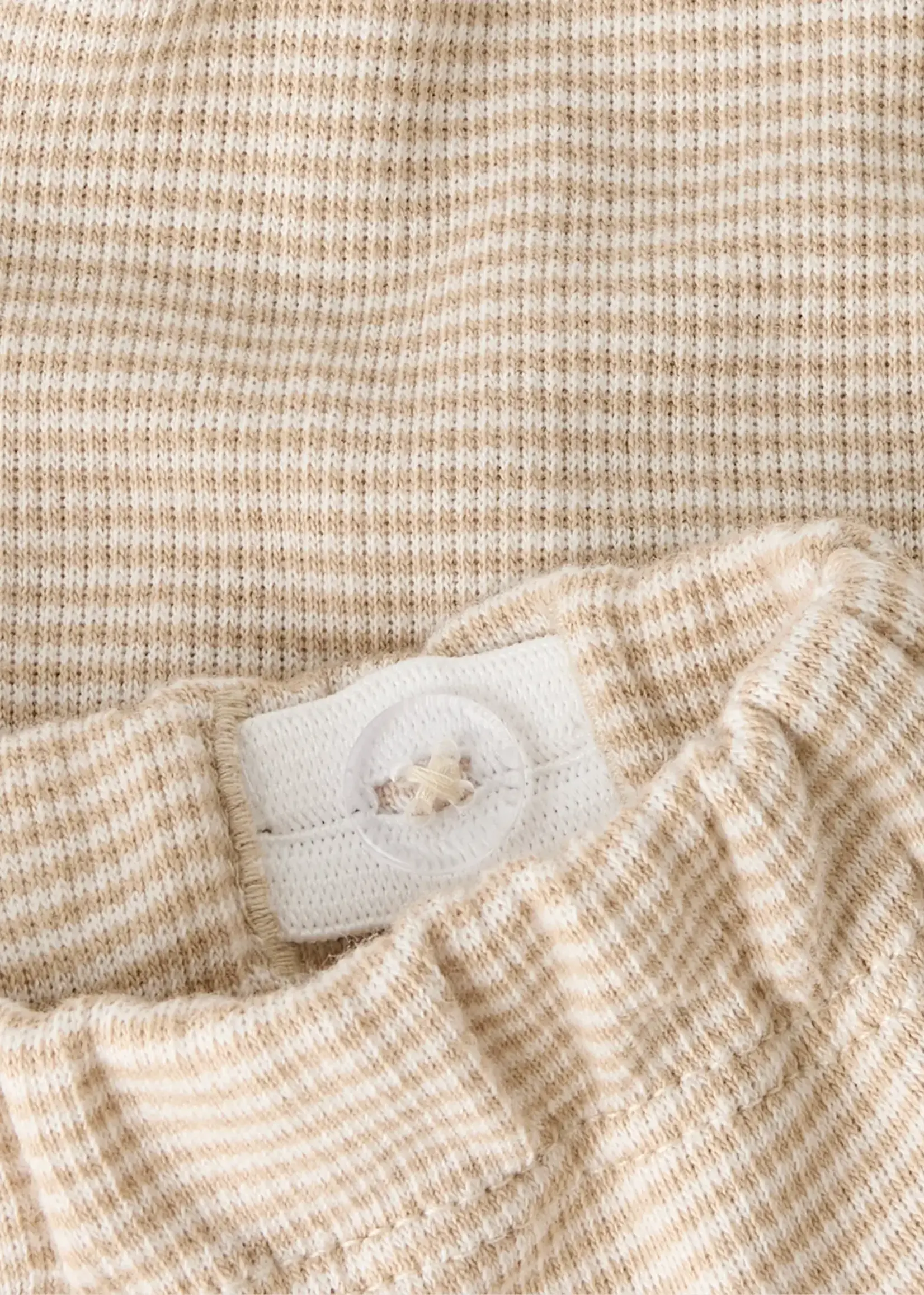 Lil Atelier Feng loose pants Oxford tan - Lil atelier