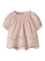 Lil Atelier Dayna ss loose shirt | Peach whip - Lil Atelier